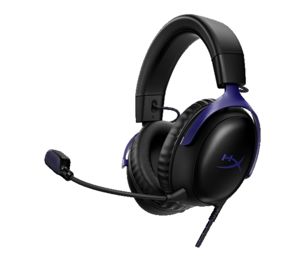 HyperX Cloud III Black-Blue Gaming Headset - 1546252 - zdjęcie